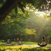 sunlit-yoga-session-stockcake